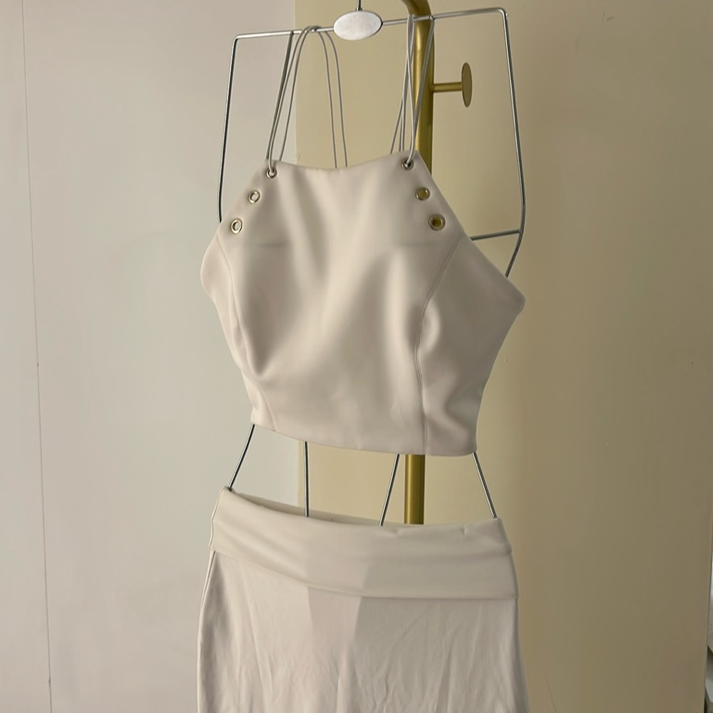 Bebe top and skirt set